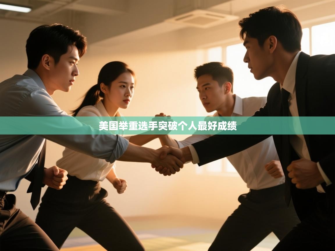 美国举重选手突破个人最好成绩  第2张